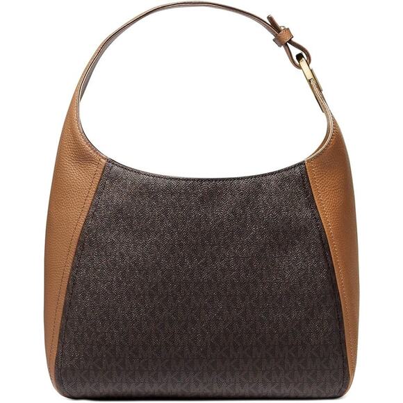 MICHAEL Michael Kors Women's Brown Fulton Large Leather Hobo Shoulder Bag NWT - Picture 2 of 12